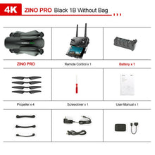 Load image into Gallery viewer, Original Hubsan Quadcopter ZINO PRO GPS 5G WiFi 4KM FPV with 4K UHD Camera 3-Axis Gimbal Sphere Panoramas RC Drone Quadcopter