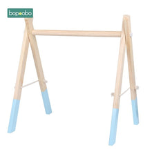 Load image into Gallery viewer, 1set Animals Wooden Pendant Baby Play Gym BPA Free Food Grade Wooden Teether Toys Interactive Baby Birth Gift Wooden Blank Toys