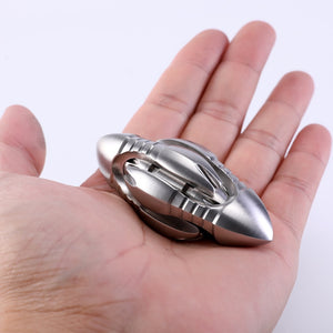 Metal Decompression Gyro Push Egg Conventional & Mini Edition Portable Entertainment Toys Hobbies for Adults Stress Relief Toy