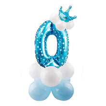 Load image into Gallery viewer, 32inch Digital Balloons Toys Kids Happy Birthday Party Theme Decor Cartoon Inflatable Party Hat Column Gift Toys for Children
