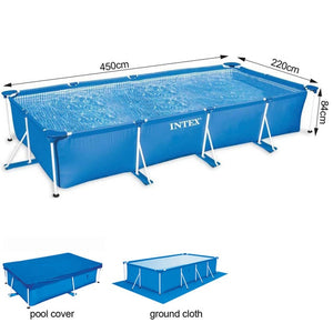 metal frame steel tube rectangular square swimming Pool Set Pipe Rack Pond Large Bracket above ground filter summer play pool