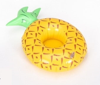 Inflatable toys Coconut tree/yellow duck/mushroom/swan Cup Holder  Water coasters floating drinks cup holders Summer Pool party