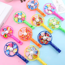 Load image into Gallery viewer, Colorful Windmill Kids Party Toys Outdoor Play Game Classic Plastic Whistles Birthday Party Toys Children Gift
