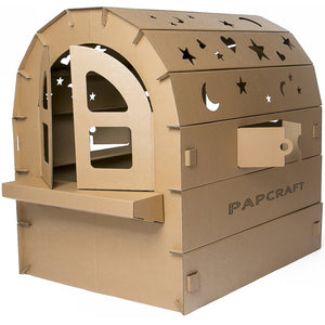 Papcraft big cardboard playhouse for kids